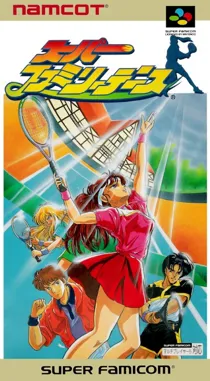 Super Family Tennis (Japan) box cover front